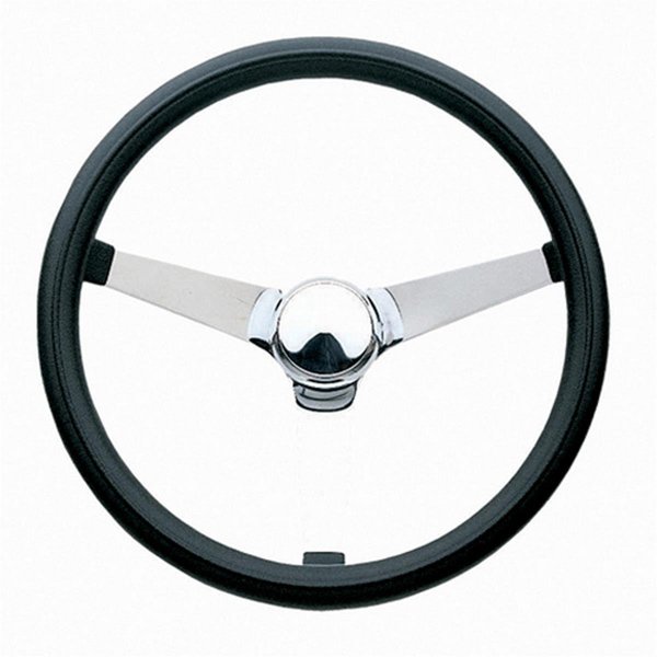Garant Grant 832 14.75 in. Classic Series Steering Wheel - Black & Chrome GRT832